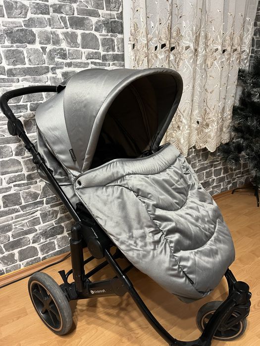Количка 3в1 Kinderkraft Prime 2, SHADOW GREY