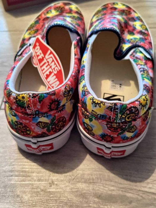 Vans Slip On culoare rosie