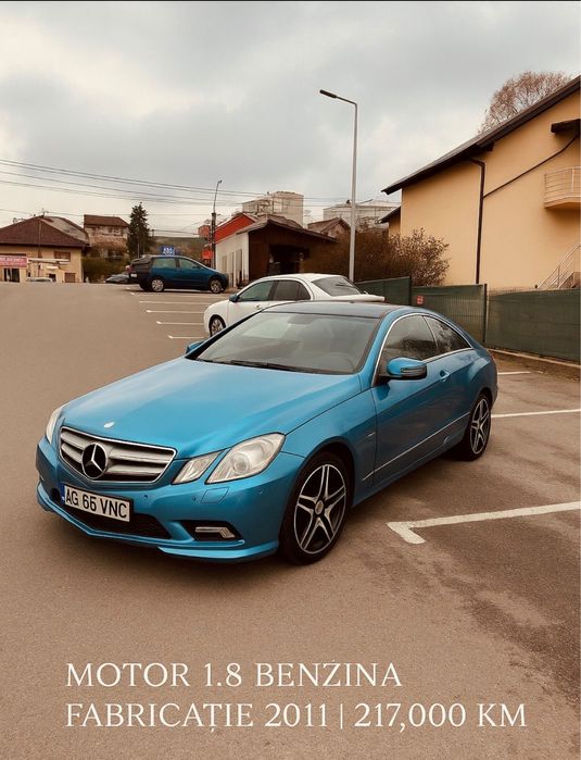 Vand  E coupe masina personala