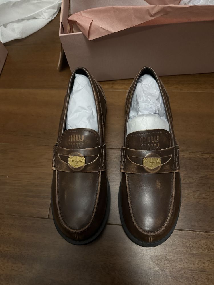 Pantofi / mocassini Miu Miu
