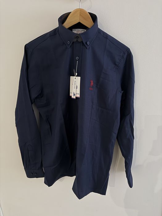 Pachet 1+1. 2 camasi la alegere Marimi M, Negru, Alb, Bleumarin, Albas