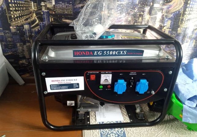 генератор Honda EG 5500 cxs