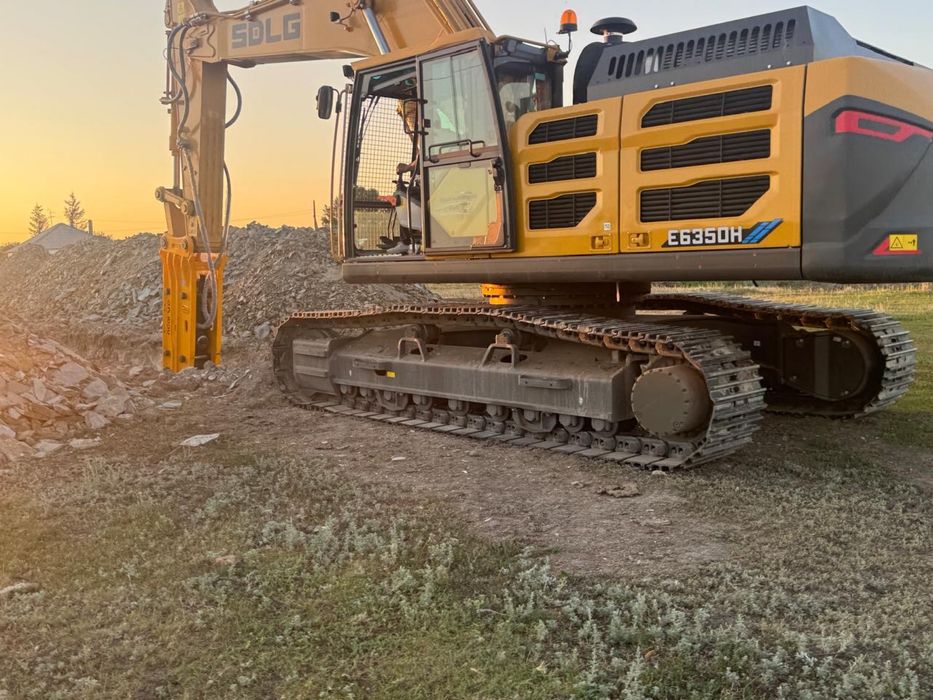 Услуги аренда гусеничного экскаватора гидромолот + ковш 2 м3