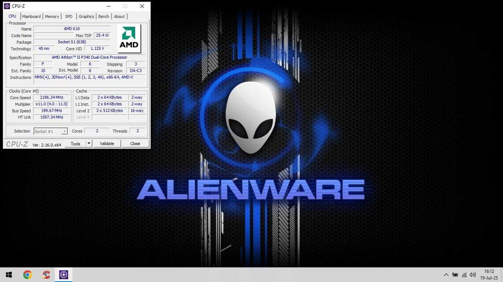 Vand Notebook Dell AMD/4GB DDR3/HDD500GB/AMD HD4250/WiFi/W10 la 200lei