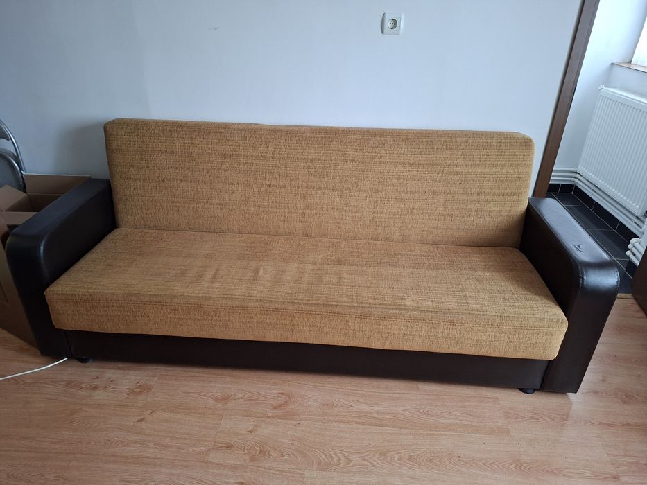 Vând canapea cu lădițe depozitare