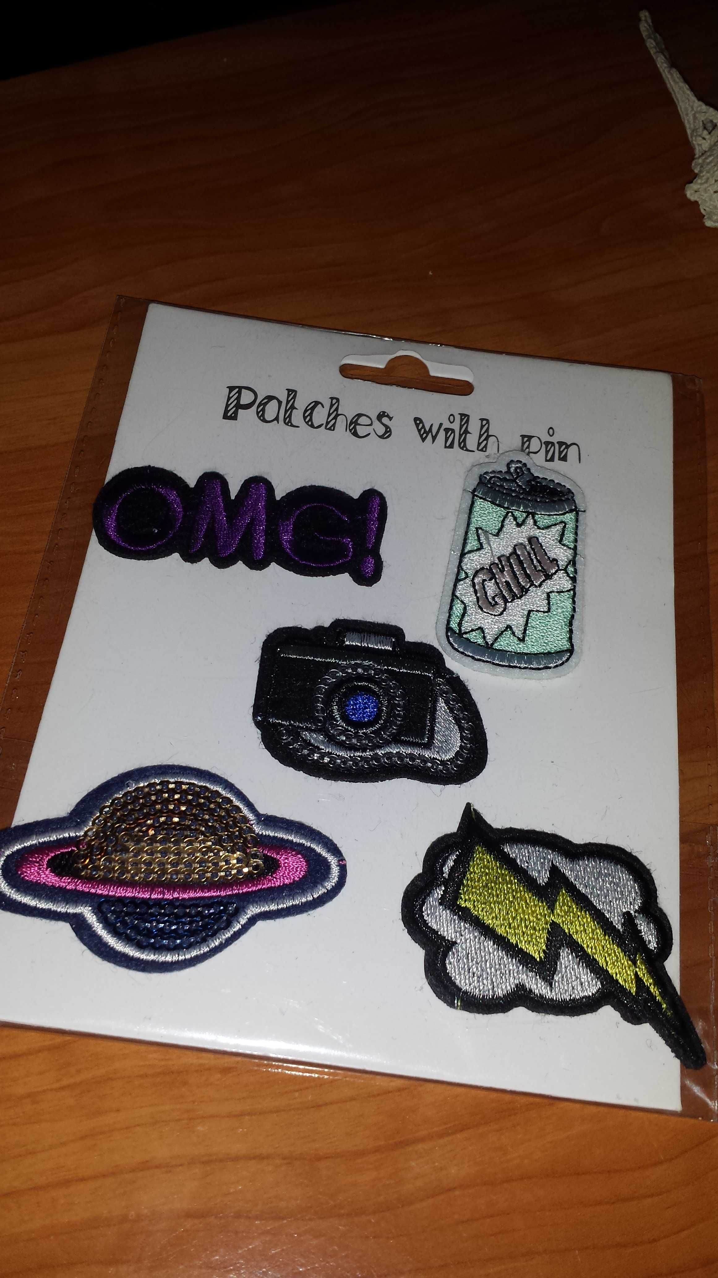 Patches with pin embleme