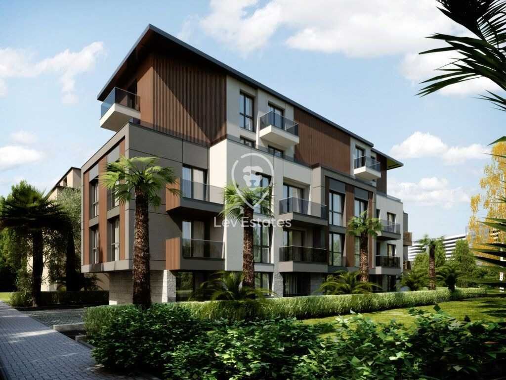 Двустаен апартамент в новата сграда Marea South Beach, Равда