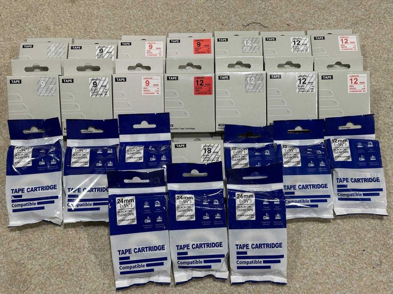 Оригинальные ленточные картриджи для Epson (все цвета в наличии) 24/7