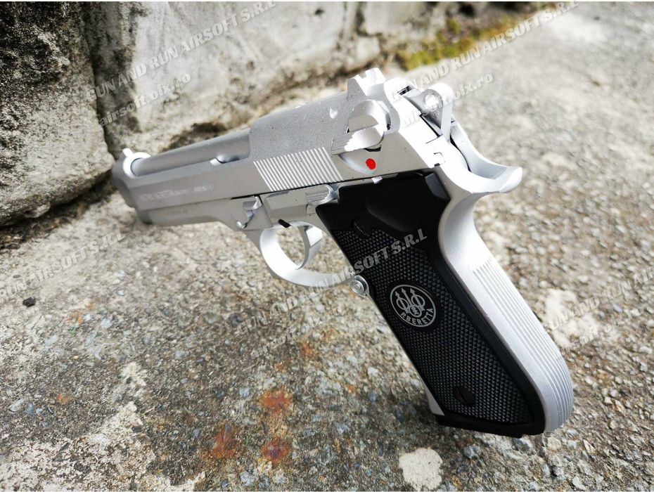 Pistol Airsoft CO2 MODIFICAT: Taurus , Full Metal, 5J Puternic + Gaz