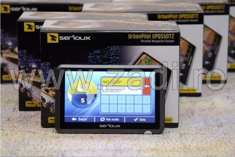 Gps auto sau camion, serioux 4.3" - garantie 3 ani-cu soft si harti