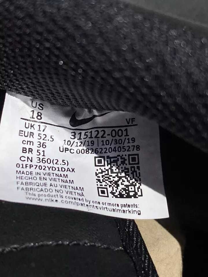 (от/до 36-47 номер) Nike Air Force 1 07' Triple Black