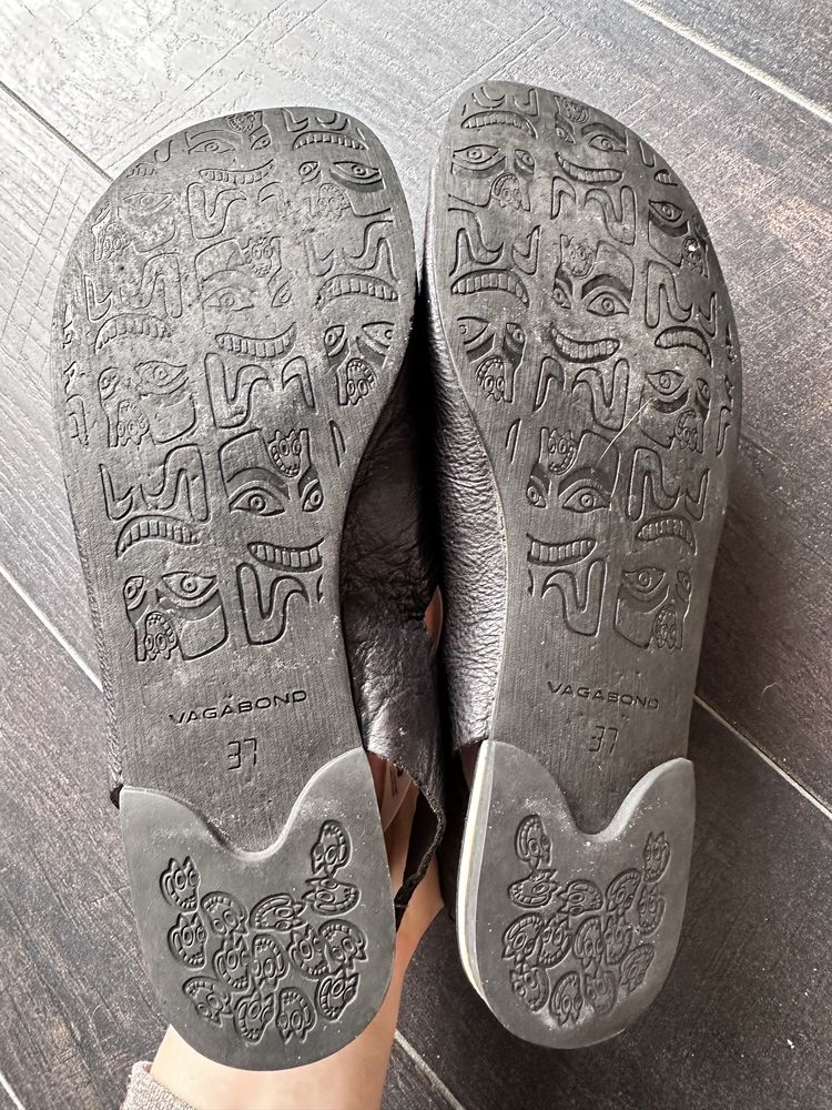 Джапанки чехли Crocs Vagabond естествена кожа