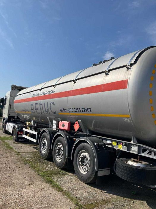 Газовоз, полуприцеп. цистерна