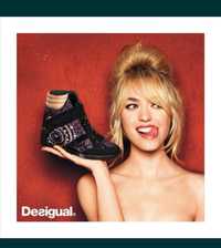 Sneakers Desigual wedge (platforma retro vintage Zara H&M