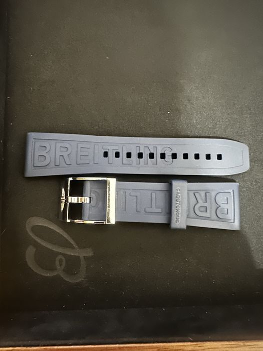 Curea cauciu Breitling originala 24-20