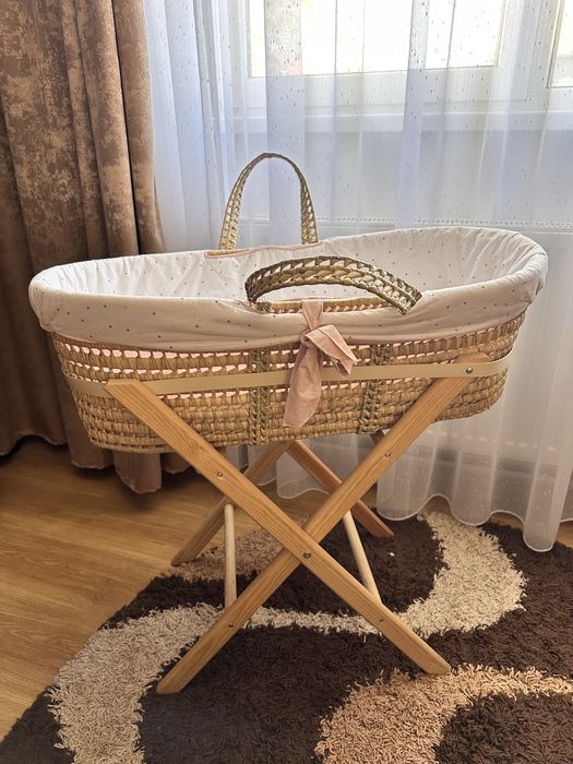 Coş bebe din nuiele