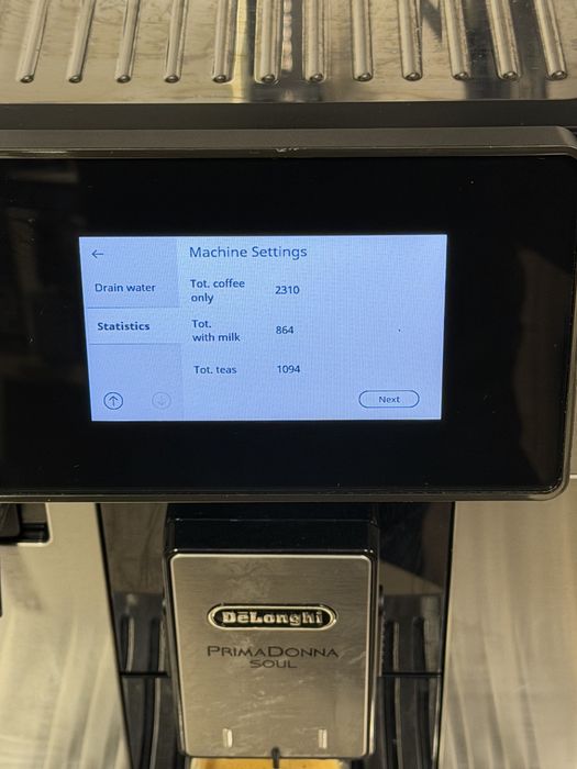 Кафемашина кафе автомат delonghi Primadonna SOUL с гаранция