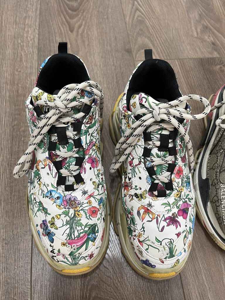 Продавам мъжки и женски кецове Gucci Balenciaga