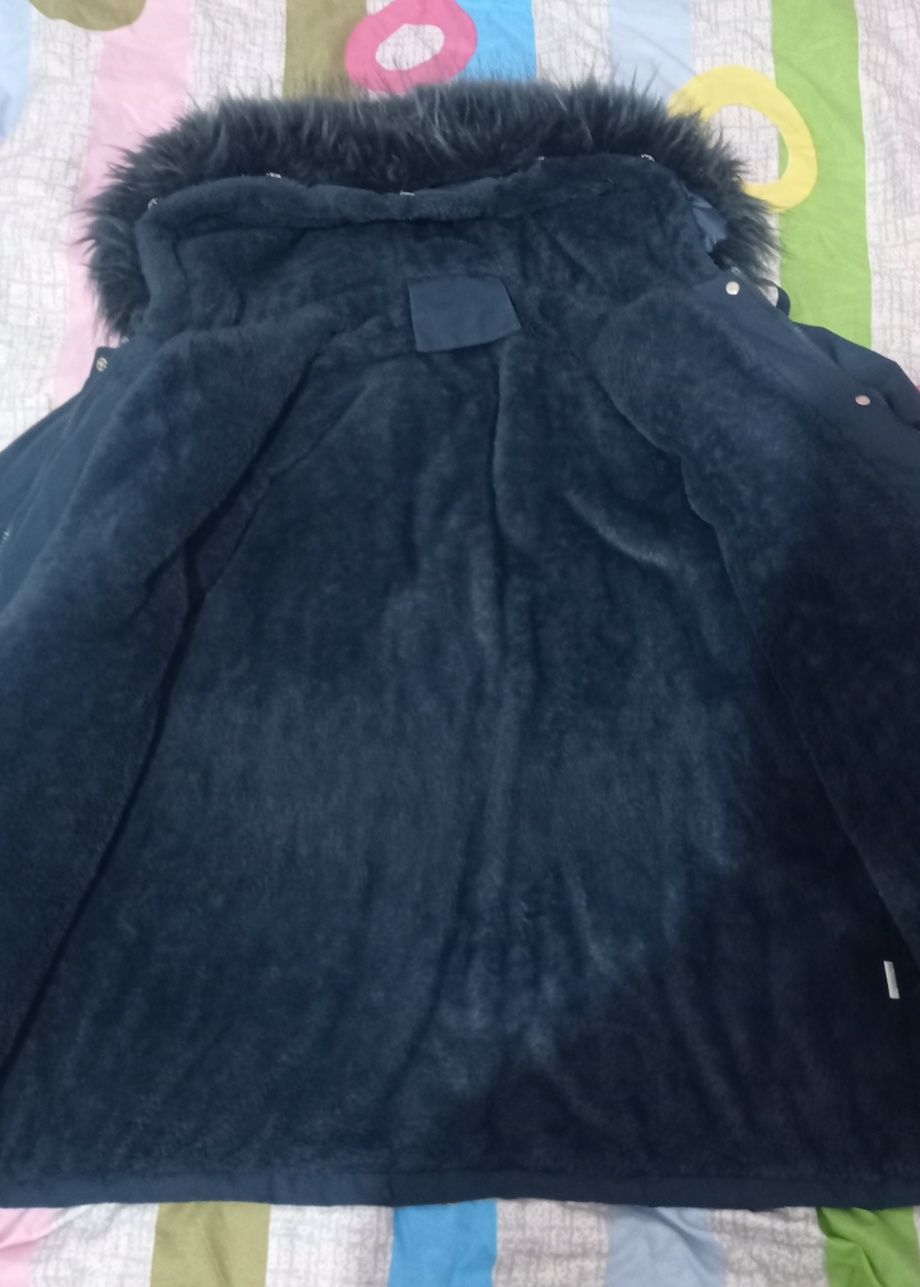 Куртка женская парка пуховик зимная 42размер