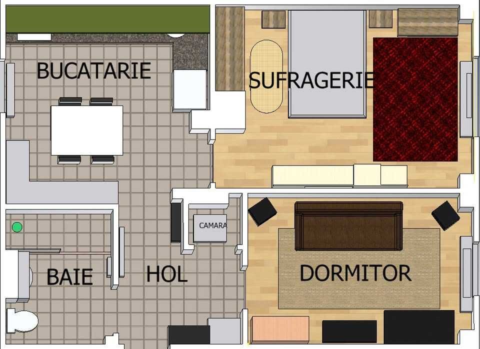 Inchiriez – Apartament 2 camere