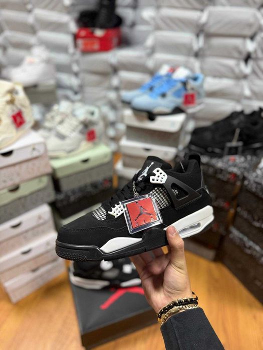 #TrueToSHoe# Nike Air Jordan 4 White Thunder - Livrare Cu Verificare -