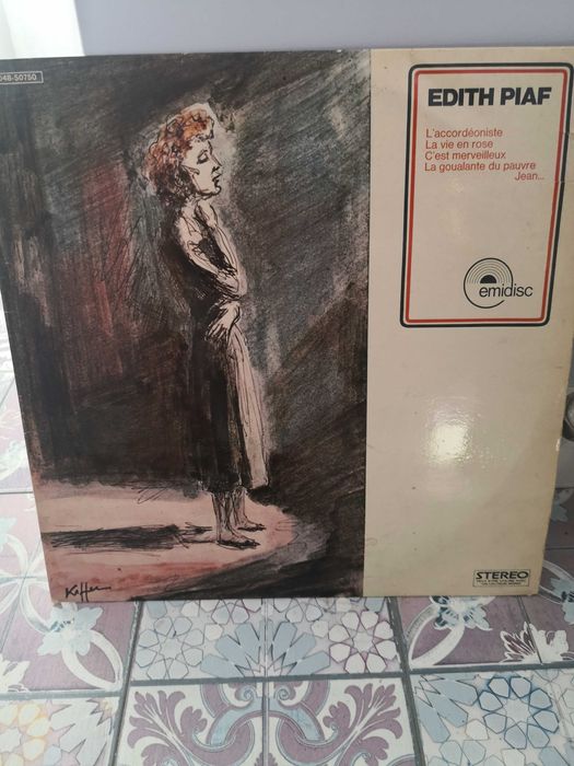 Edith Piaf грамофонна плоча