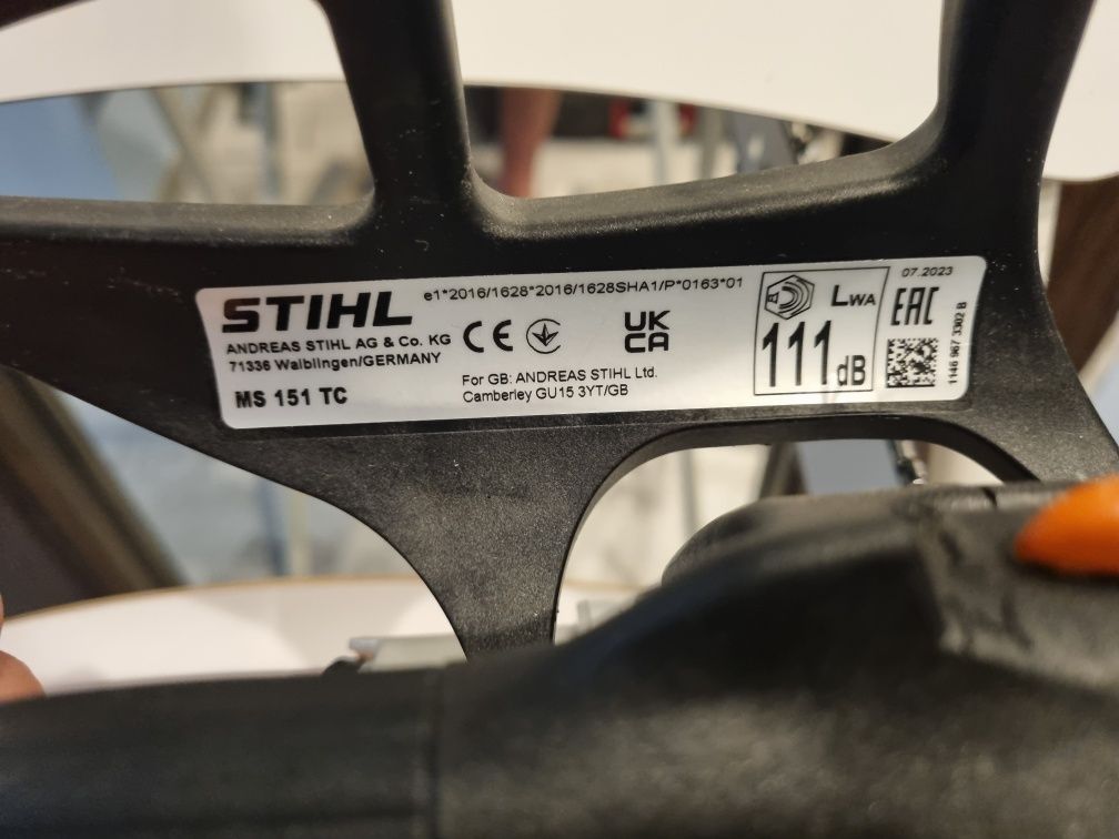 Drujba stihl MS 151 TC. Noua! 07.2023