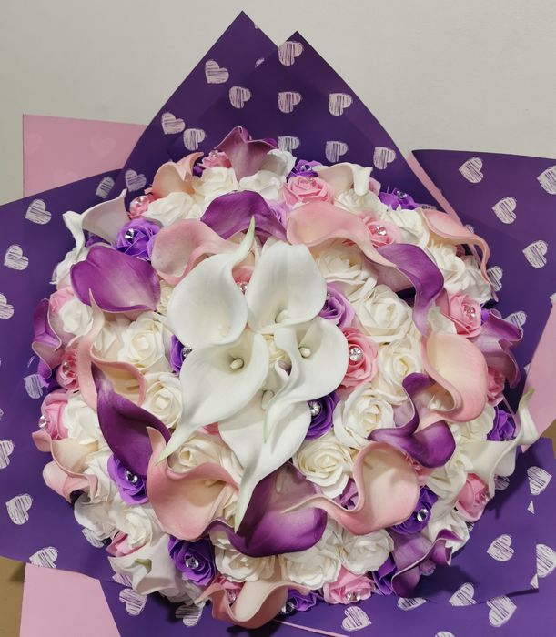 Buchete cu trandafiri de sapun