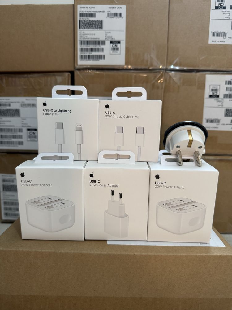 Original iPhone zaryadka, Apple adapter USB kabel 24/7 aloqa