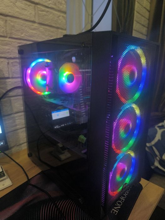Ихровой RTX 4060, i5 14400F системный блок, компьютер, пк