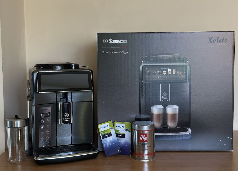 Кафеавтомат Saeco Xelsis Suprema SM8889/00 Stainless steel Titanium
