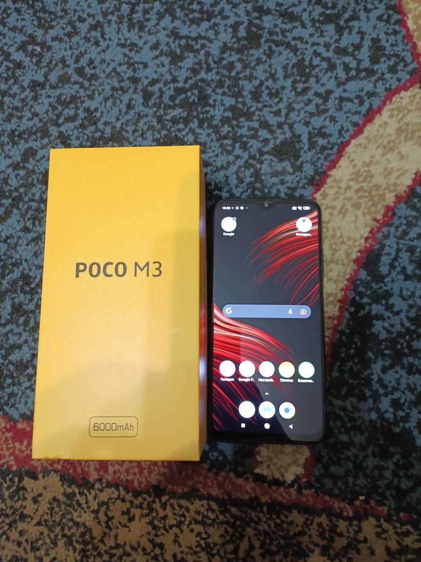 Продам телефон POCO M-3