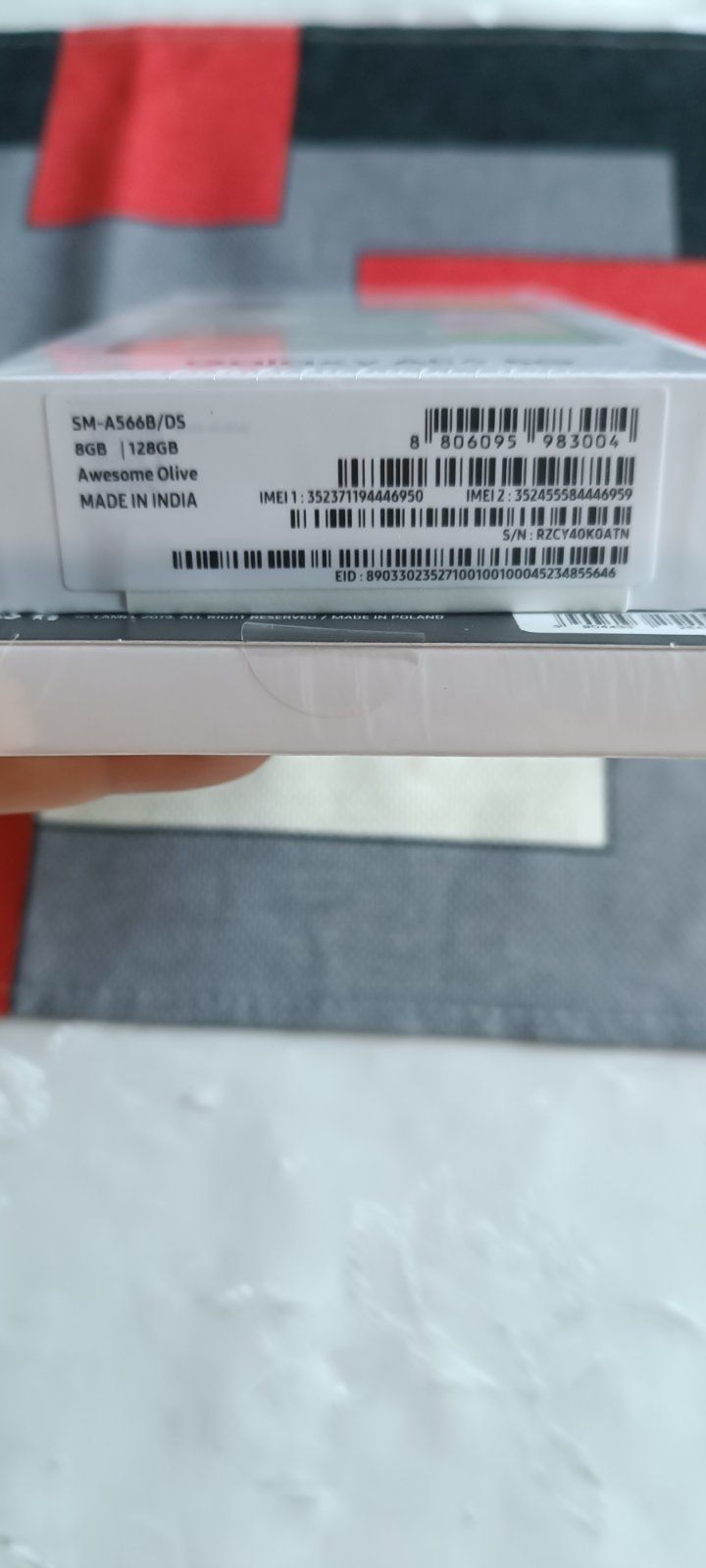 Samsung A56 5G 128GB Нов, Неразопакован + Протектор
