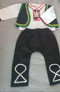 Детска народна носия за момченце на  4-6 месеца
