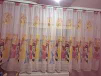 Perdea camera fetite cu printese 160x5