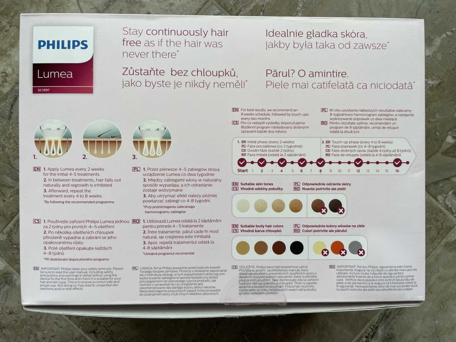 Фотоепилатор Philips SC1997