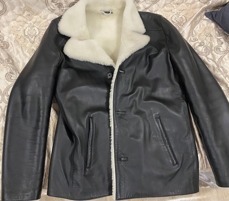 Продам кожанную дубленку (натуральная кожа и мех)