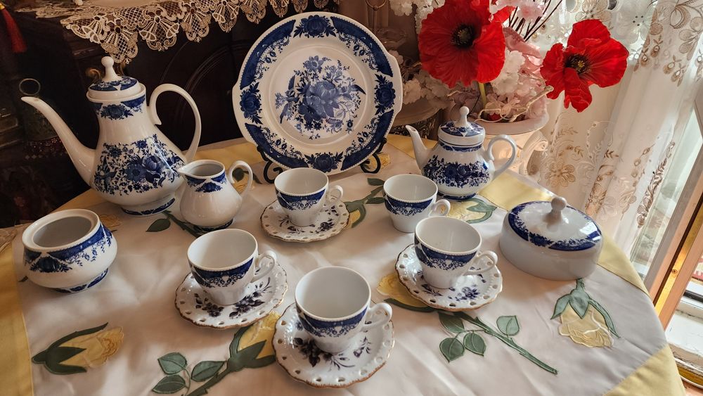 Чайный сервис ГДР Кахла (не полный)