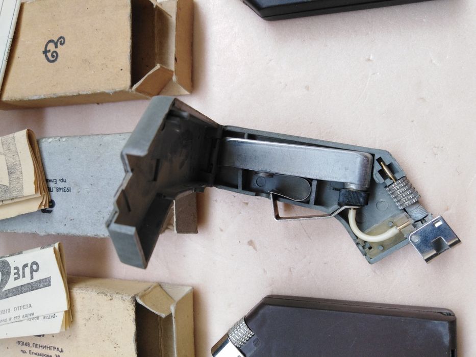 Зажигалки газовые, СССР.