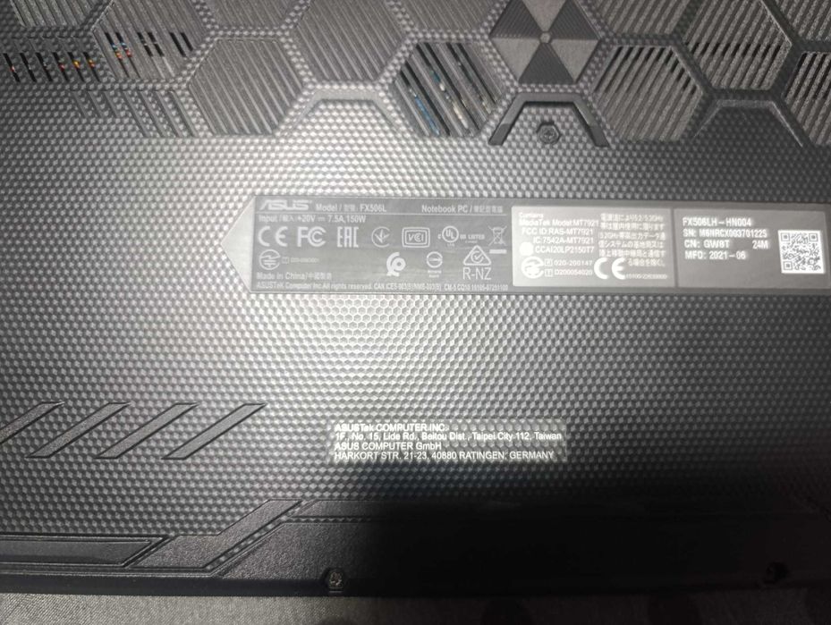 Laptop gaming Asus TUF F15