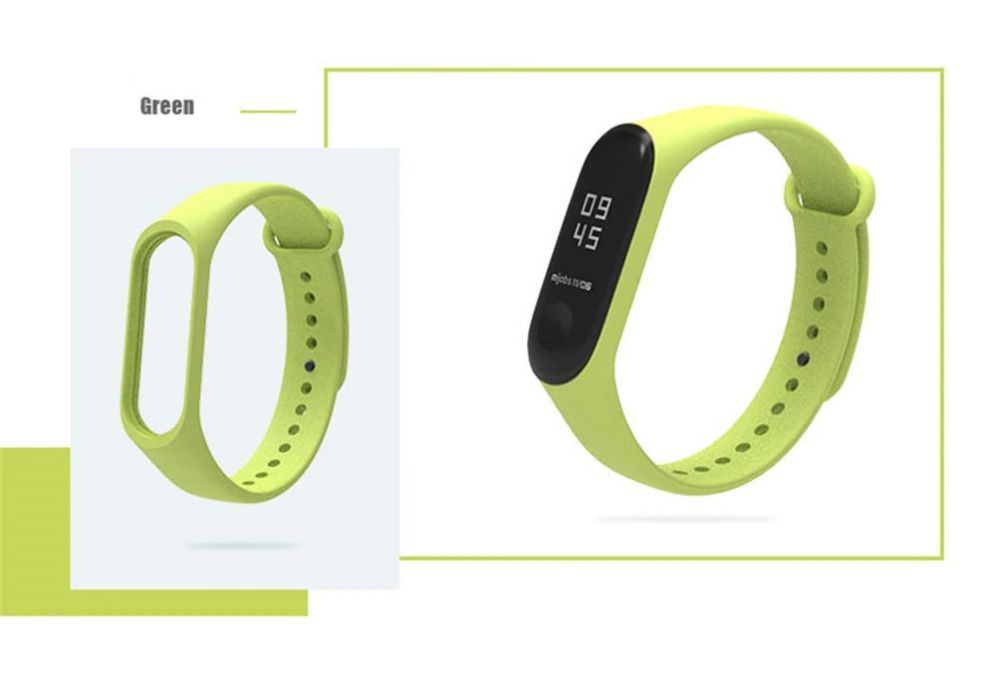 Set 3 culori Curea Bratara Silicon Fitness Xiaomi Mi Band 3 Mi Band 4