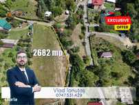 Firiza – Teren  2682 mp  autorizație de construire  priveliște superbă