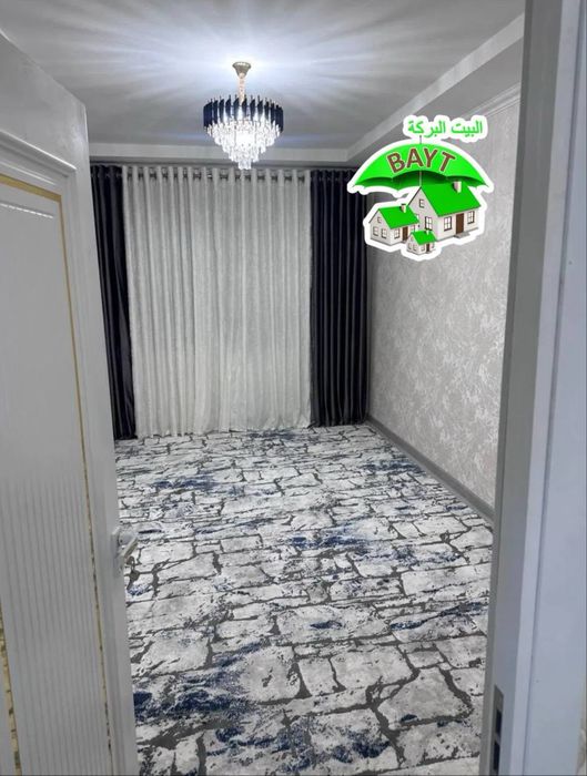 ^3/1/4 Чиланзар 17 квартал Евроремонт Мебель+Техника Продаётся кв-ра