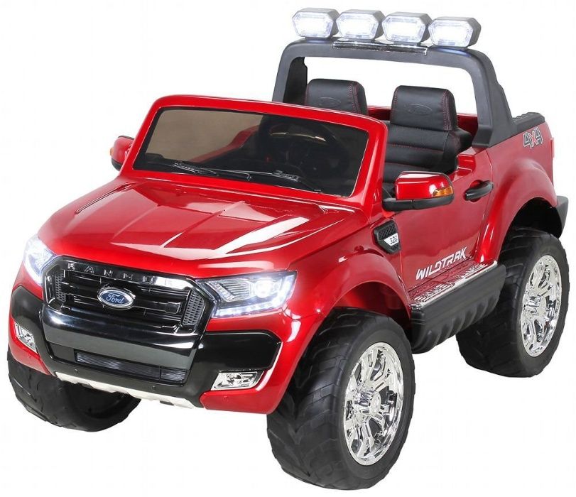 Masinuta electrica pentru 2 copii Ford Ranger 4x4 cu LCD #RED Matt