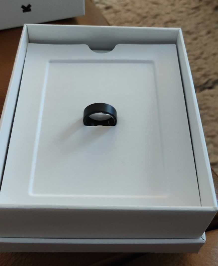 Inel smart Ultrahuman Ring Air marimea 9 Matte Grey, nu Oura ring