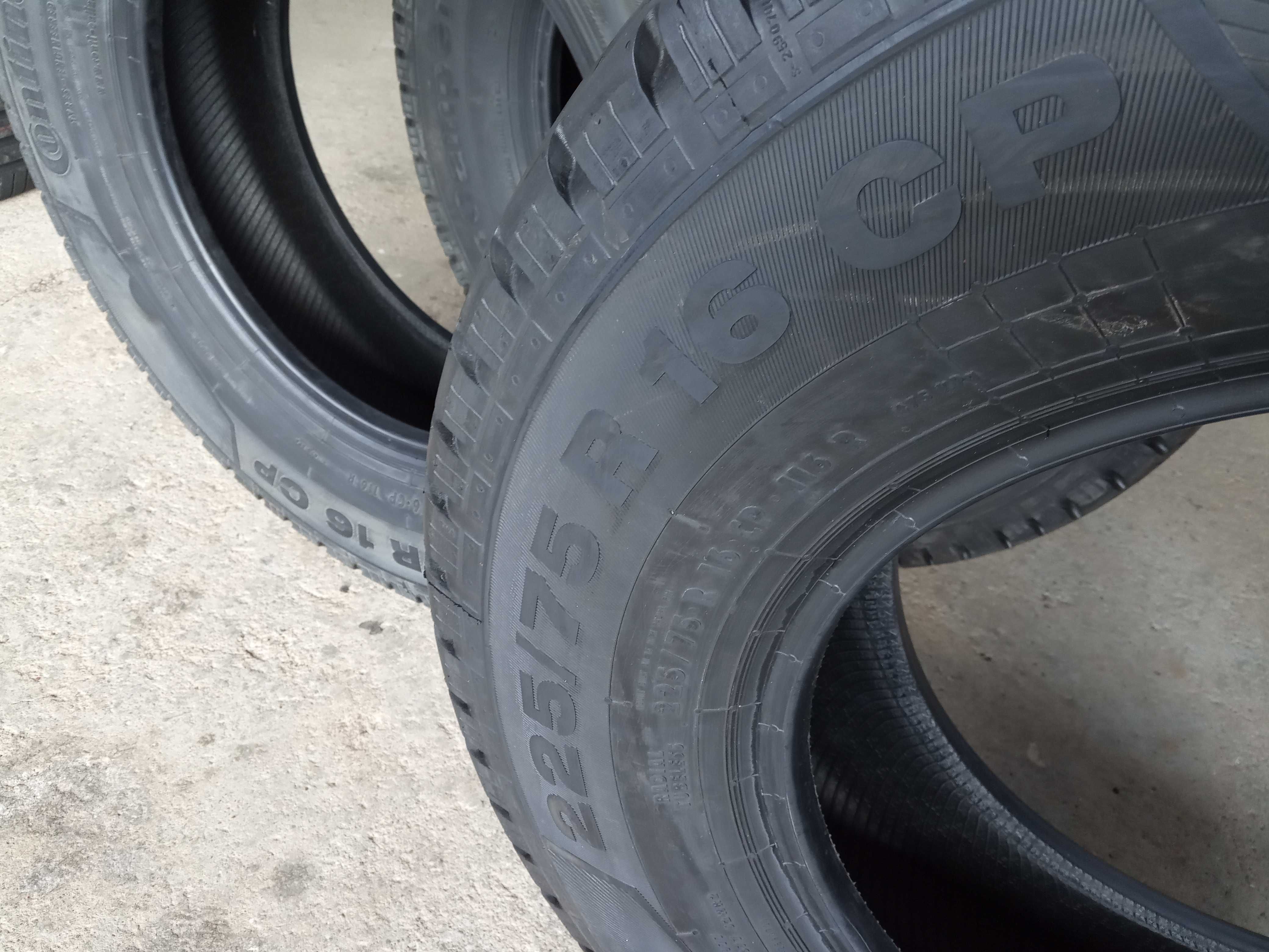 4 Нови летни бусови гуми 225/75R16C Continental Vanco 116R 1140лв.СДДС