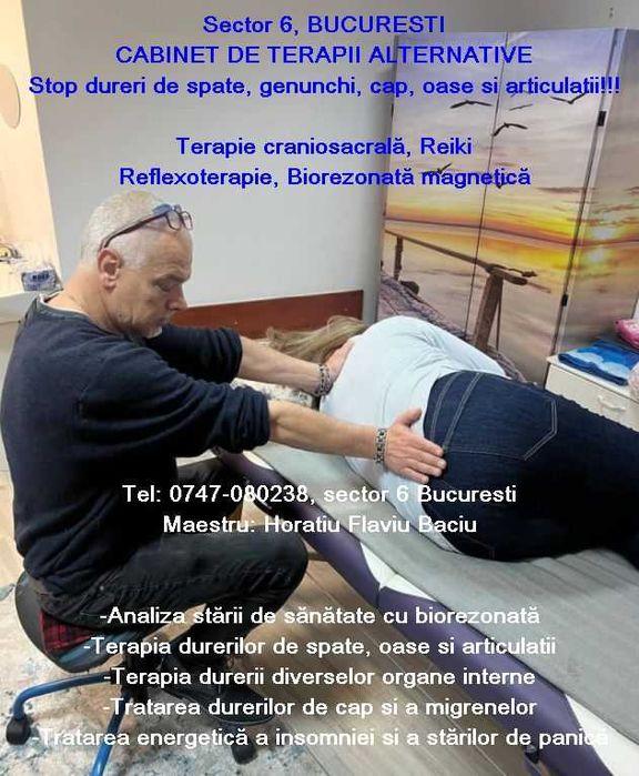 Stop dureri de spate! Cea mai bună terapie, sector 6 București