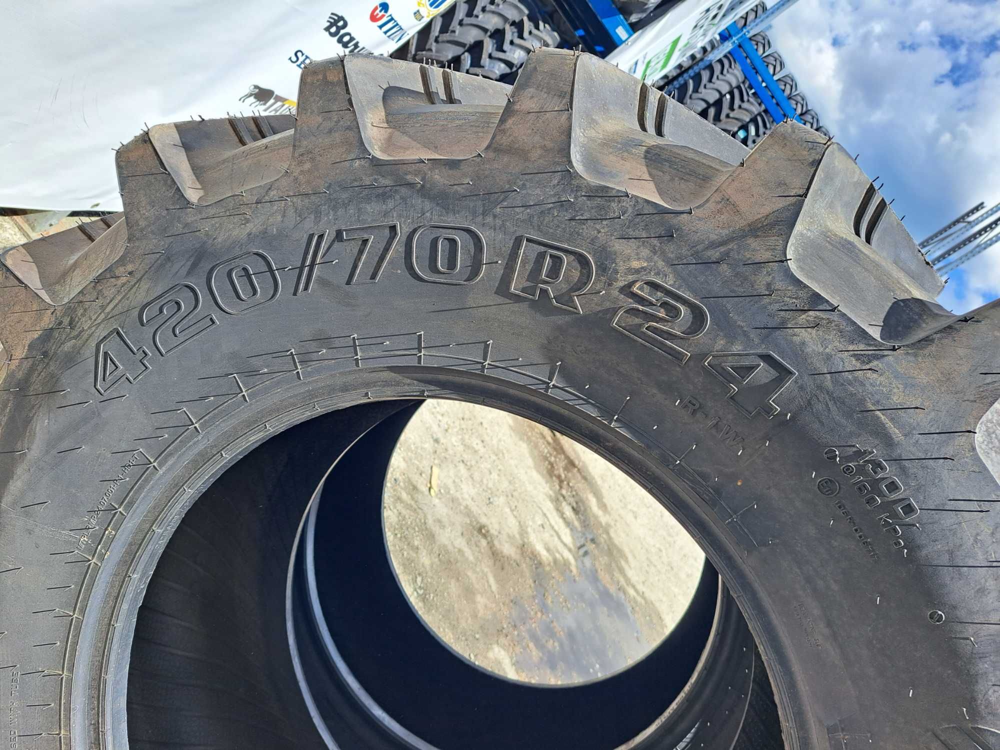 420/70R24 marca ASCENSO anvelope radiale TRACTOR fata cauciucuri noi