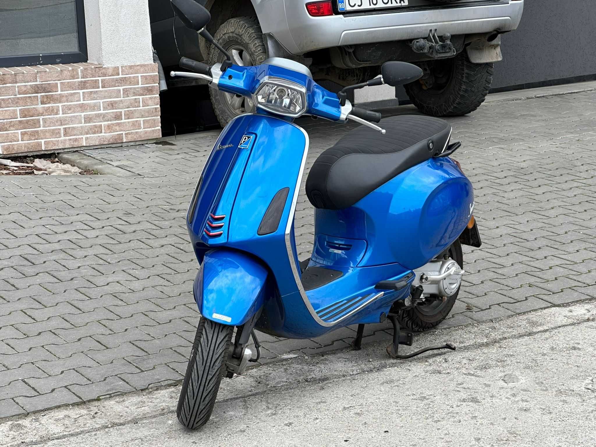 Piaggio Vespa fara permis 25 kmh 2019