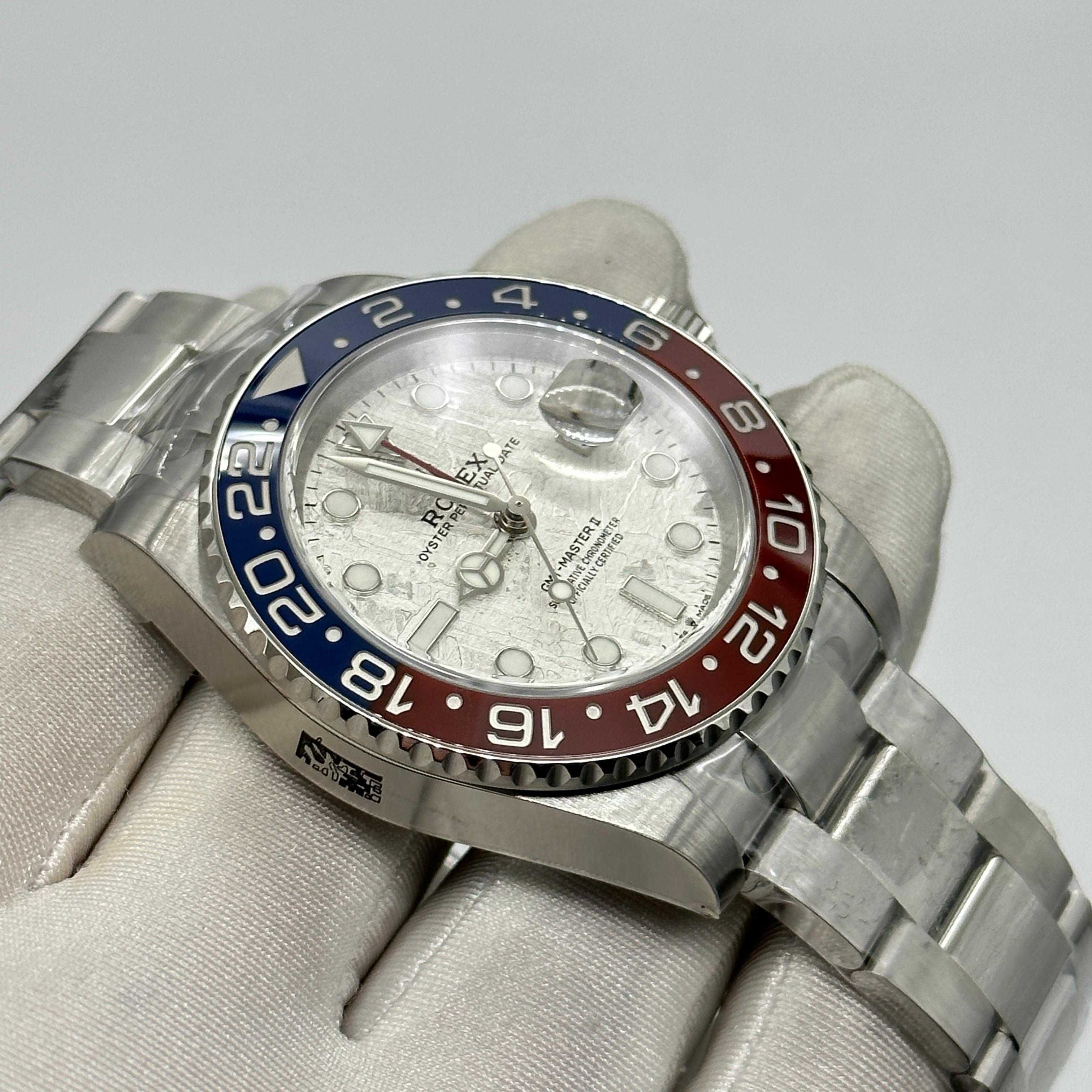 Rolex GMT-Master II 126719BLRO / метеоритен циферблат / Swiss 3285